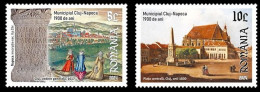 ROMANIA 2024 CLUJ-NAPOCA Municipality ,1900 Years Of Documentary Attestation -  Set Of 2 Stamps MNH** - Unused Stamps