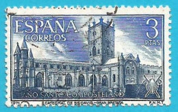 España. Spain. 1971. Edifil # 2012. Año Santo Compostelano. Catedral De San David (Gran Bretaña) - Usados