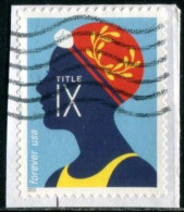 VEREINIGTE STAATEN ETATS UNIS USA 2022 FEMALE ACCESS: SWIMMER F USED ON APPER SN 5669 MI 5896 - Used Stamps