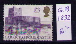 GRAN BRETAÑA - CASTILLO DE CARRICKFERGUS - Yvert Nº 1832 USADO - Usados