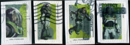 VEREINIGTE STAATEN ETATS UNIS USA 2022 BUZZ LIGHTYEAR SET 4V  USED ON PAPER SN 5709-12 - Used Stamps