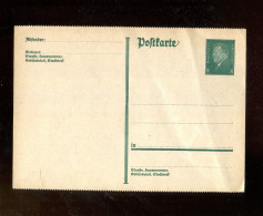 DEUTSCHES REICH / 192 Postkarte Mi. P 181II (oben Und Unten Gezaehnt) ** (A2421) - Postkarten