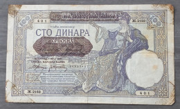 Billet 100 Dinara 1941 Serbie - Serbie