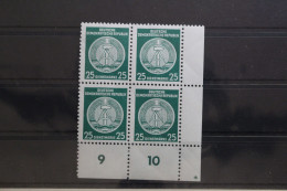 DDR Dienstmarken 23 XI XI Postfrisch Geprüft Weigelt BPP Eckrandblock #UE110 - Sonstige & Ohne Zuordnung