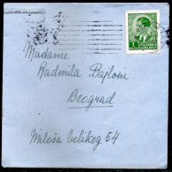 Yugoslavia,1941,cover Cancel,Beograd,04/01/1941, As Scan - Covers & Documents