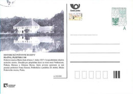 CDV 169 A Czechia Old Post Offices 2015 Carlsbad Zwittau Prag Blatna Schlan Steinsdorf Plumau Schelletau - Posta