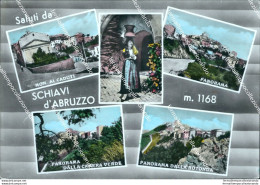 Ci534 Cartolina Saluti Da Schiavi D'abruzzo Provincia Di Chieti Abruzzo - Chieti