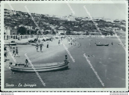 Ci508 Cartolina Vasto La Spiaggia Provincia Di Chieti Abruzzo - Chieti