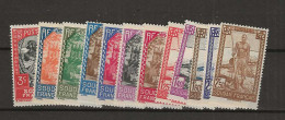 1939 MNH Soudan Yvert 110-21 Postfris** - Unused Stamps