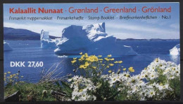 Grönland 1989 Königin Margrethe II. Markenheftchen MH 1 Postfrisch (D13863) - Carnets