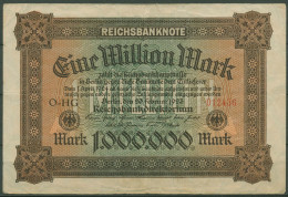 Dt. Reich 1 Million Mark 1923, DEU-96a FZ HG, Gebraucht (K1684) - 1 Mio. Mark