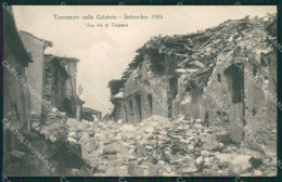 Catanzaro Terremoto Delle Calabrie Cartolina QZ4114 - Catanzaro