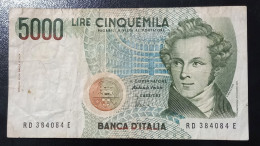 5000 Lire 1985 Italie - 5.000 Lire