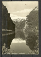 NORWAY 1937 Geiranger Post Card Sent To Estonia - Lettres & Documents