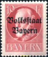704747 USED ALEMANIA. Baviera 1919 MOTIVOS VARIOS - Other & Unclassified