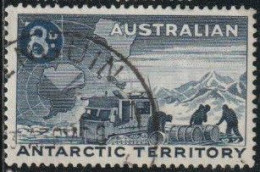 Territoire Antarctique Australien 1959 Yv. N°3 - Tracteur Weazel - Oblitéré - Gebraucht