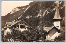 2114, Suisse Berne, Meiringen, Carte Photo, Eglise - Meiringen