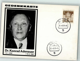39149081 - Gedenkkarte Dr. Konrad Adenauer 1967 - Figuren