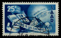 SAARLAND 1950 Nr 297 Gestempelt X7484FE - Used Stamps