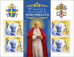 Guinea Bissau 2023, Pope J. Paul II, 4val In BF - Guinea-Bissau