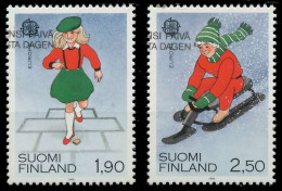 FINNLAND 1989 Nr 1082-1083 Gestempelt X5CEDAA - Used Stamps