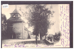 DISTRICT DE NYON - VICH - L'EGLISE - DILIGENCE POSTALE - ATTELAGE - TB - Vich