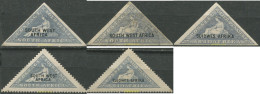 712684 HINGED ALEMANIA. SUDAFRICA OCCIDENAL 1926 SOBREIMPRESOS - Sud-Ouest Africain Allemand