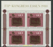 712901 MNH ALEMANIA FEDERAL 1980 CONGRESO DE LA FEDERACION INTERNACIONAL DE FILATELIA EN ESSEN - Unused Stamps