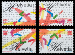 SCHWEIZ 1998 Nr 1633-1636 Postfrisch S2B8FFA - Unused Stamps