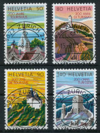 SCHWEIZ 1987 Nr 1354ya-1357ya Zentrisch Gestempelt X72367A - Oblitérés