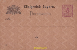 717625 MNH ALEMANIA. Baviera 1899 TARJETA POSTAL DE BAVIERA - Other & Unclassified