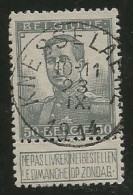 N°115, Afst. KNESSELAERE 23/11/1914 (volgens COBA Gesloten 14/10/1914) -- Knesselare - 1912 Pellens