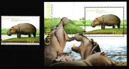 Guinea Bissau Block 376 + 2007 Postfrisch Flusspferde #JV562 - Guinea-Bissau