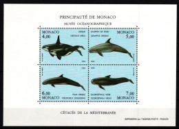 Monaco Block 62 Postfrisch Wale #JV786 - Altri & Non Classificati