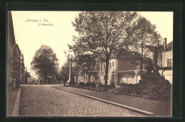 AK Leisnig I. Sa., Am Lindenplatz  - Leisnig