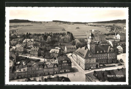 AK Geyer / Erzgeb., Teilansicht Aus Der Vogelschau  - Geyer