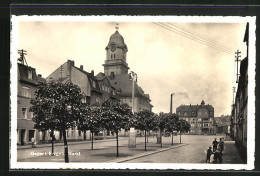 AK Geyer / Erzgeb., Markt  - Geyer