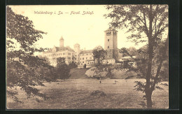 AK Waldenburg I. Sa., Blick Zum Fürstl. Schloss  - Waldenburg (Sachsen)