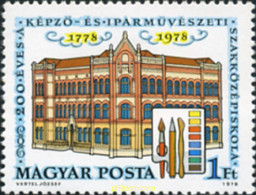 214736 MNH HUNGRIA 1978 ESCUELA ARTISTICA - Nuevos