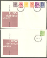 F-EX51272 UK ENGLAND FDC 1975 BIRMINGHAM MACHIN DEFINITIVE.  - 1971-1980 Decimal Issues