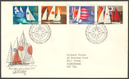 F-EX51269 UK ENGLAND FDC 1975 EDINBURGH SAILING SHIP.  - 1971-1980 Decimal Issues