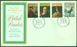 F-EX51253 UK ENGLAND FDC 1973 EDINBURGH ART PAINTING JOSHUA REYNOLDS.  - 1971-1980 Decimal Issues