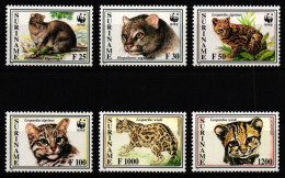 Surinam 1514-1519 Postfrisch Wildkatzen #JV468 - Surinam