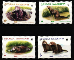 Georgien 308-311 I Postfrisch Otter #JV474 - Georgien