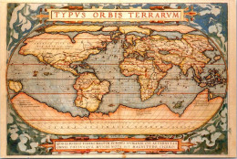28-6-2024 (111) Very Old World Map - Landkarten