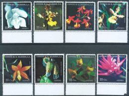 EL SALVADOR,1976 Airmail - Orchids,MNH - El Salvador