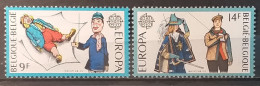 1981 - Belgium - Europa CEPT + 1983 + 1984 + 1987 - 8 Stamps - Neufs