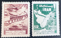 1958 Tehran-Tabriz Railways , MHN N - Iran