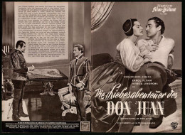 Filmprogramm IFB Nr. 1080, Die Liebesabenteuer Des Don Juan, Erol Flynn, Viveca Lindfors, Regie: Vincent Sherman  - Riviste