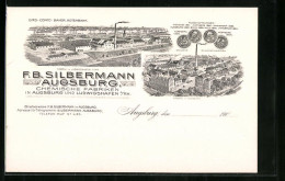 AK Augsburg, Fabrik F. B. Silbermann Mit Auszeichnungen  - Augsburg